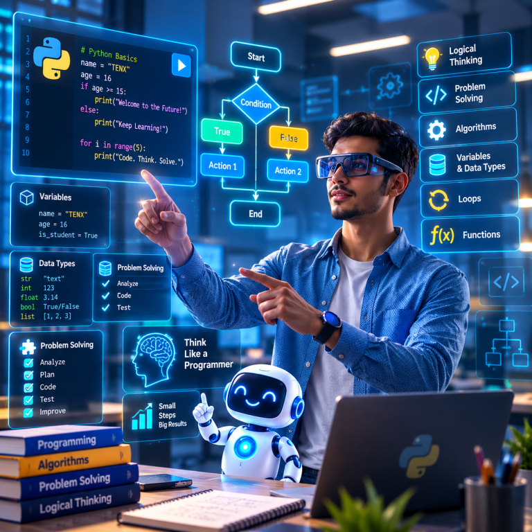 🤖 المستوى الأول من تحليل البيانات – أساسيات البرمجة والتفكير المنطقي