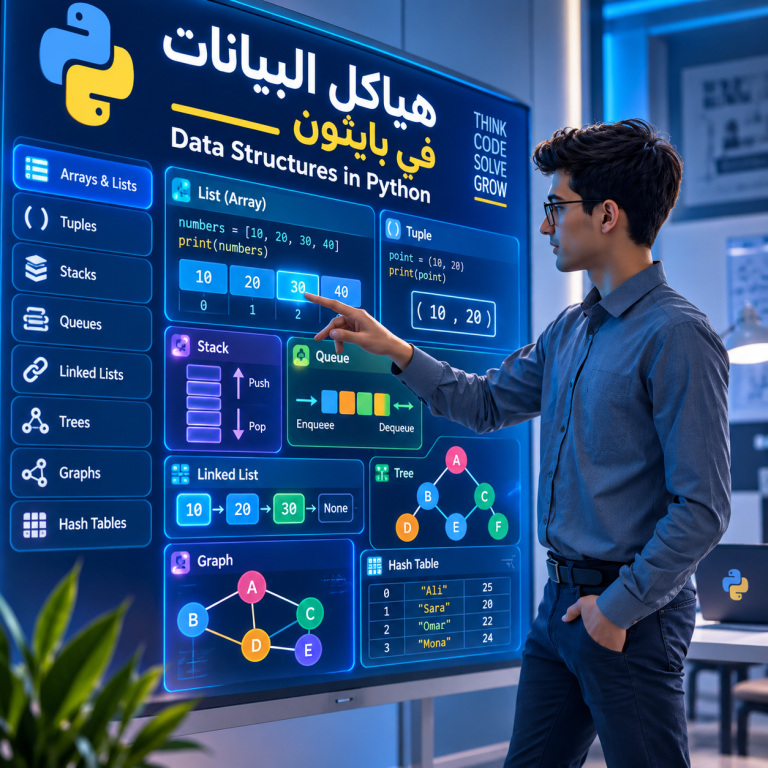 🤖 المستوى الثاني من البرمجة – أساسيات بايثون والمنطق